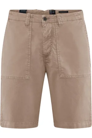 Bomboogie Homme, Shorts, , Taille: W31 Bermuda with fatigue pockets in cotton gabardine