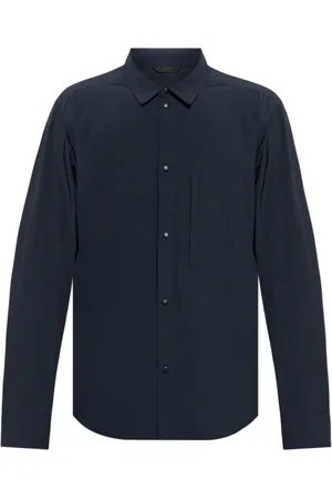 Woolrich Homme, Chemises, Bleu, Taille: M Chemise avec poche zippée