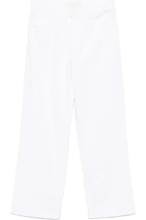 Mother Femme, Jeans, Blanc, Taille: W26 Jeans blancs élégants avec fermeture éclair