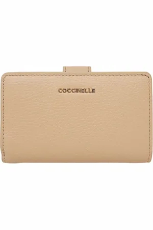 Coccinelle Femme, Accessoires, , Taille: ONE Size Portefeuille en Cuir Élégant avec Fermeture à Rabat