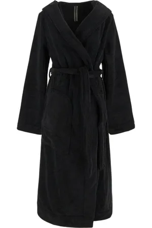 Rick Owens Femme, Vêtements de nuit et de détente, Noir, Taille: 38 FR Peignoir de Luxe
