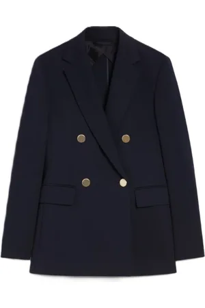 Max Mara Femme, Vestes, Bleu, Taille: 36 FR Vestes et Blazers en Viscose