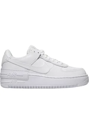 Nike Femme, Chaussures, Blanc, Taille: 44 EU Baskets Air Force 1 Shadow