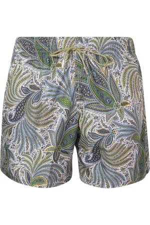 Etro Homme, Maillots de bain, Vert, Taille: S Vêtements de mer verts avec taille élastique