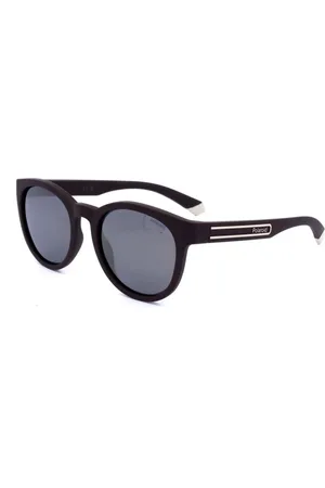 Polaroid Femme, Accessoires, Noir, Taille: ONE Size Lunettes de Soleil en Résine Noire avec Protection UV