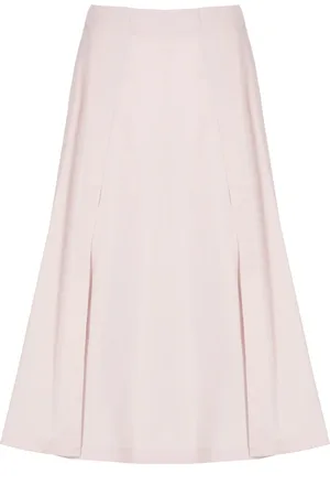 PESERICO SIGN Femme, Jupes, Rose, Taille: 36 FR Jupe Rose en Coton avec Poches