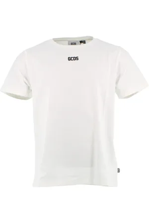 GCDS Homme, Tops, Blanc, Taille: L T-shirts et Polos Blancs