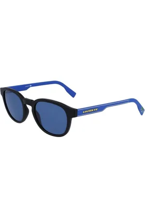 Lacoste Unisex, Accessoires, Noir, Taille: ONE Size Lunettes de Soleil Noires Élégantes avec Catégorie 3