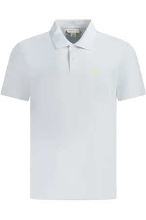 Calvin Klein Homme, Tops, Bleu, Taille: S Polo Bleu avec Broderie Logo