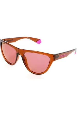 Polaroid Femme, Accessoires, Brun, Taille: ONE Size Lunettes de Soleil en Résine Marron Catégorie 2