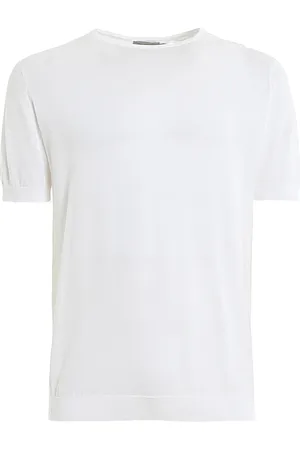 JOHN SMEDLEY Homme, Tops, Blanc, Taille: L T-Chemises