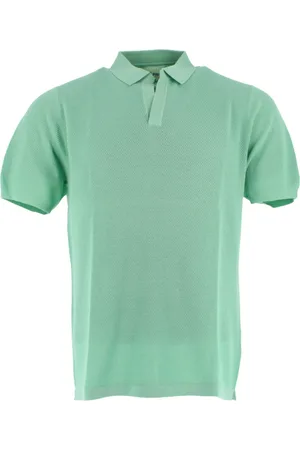 MC2 SAINT BARTH Homme, Tops, Vert, Taille: L Polo Vert Coton Manches Courtes