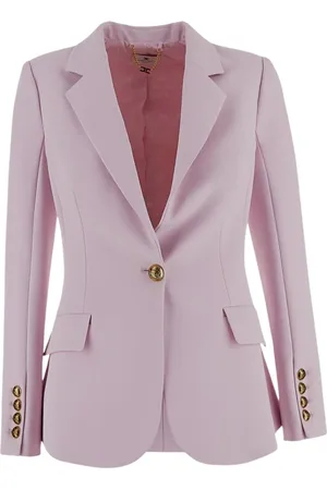 Elisabetta Franchi Femme, Vestes, Rose, Taille: 40 FR Veste Femme, Vêtements Élégants