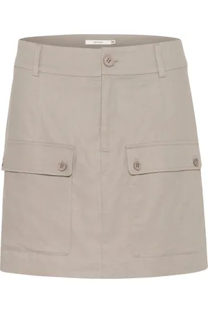 Gestuz Femme, Jupes, , Taille: 42 FR Jupe en lin inspirée cargo Rock Ridge