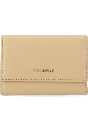Coccinelle Femme, Accessoires, , Taille: ONE Size Portefeuille en Cuir Femme Fermeture à Bouton
