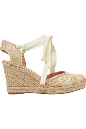 Guess Femme, Chaussures, Blanc, Taille: 38 EU Chaussures Blanches Multi Stylées