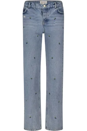 Fabienne Chapot Femme, Jeans, Bleu, Taille: W28 L32 Marie Straight Leg Jeans