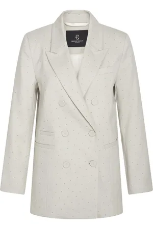 Bruuns Bazaar Femme, Vestes, , Taille: 44 FR Blazer élégant avec détails simili-pierres