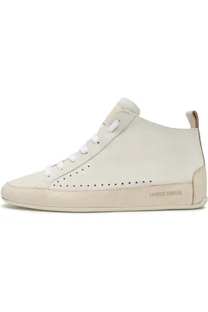Candice Cooper Femme, Chaussures, Blanc, Taille: 36 EU Baskets à la cheville en suède Dafne MID