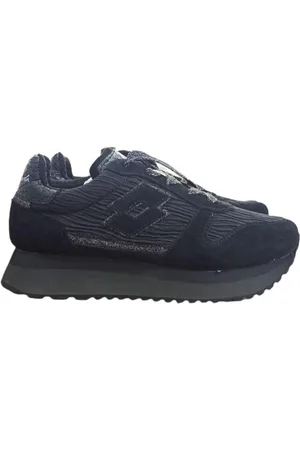 Lotto Femme, Chaussures, Bleu, Taille: 36 EU Baskets Compensées Noires