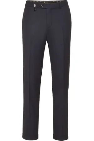 BILLIONAIRE Homme, Pantalons, Bleu, Taille: L Pantalons élégants pour hommes