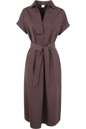 Aspesi Femme, Robes, Brun, Taille: 36 FR Robe Sans Manches