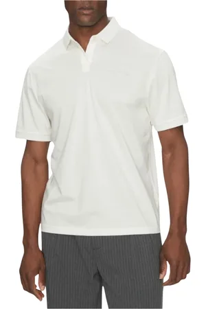 John Richmond Homme, Tops, Blanc, Taille: S Polo Blanc Style Simple