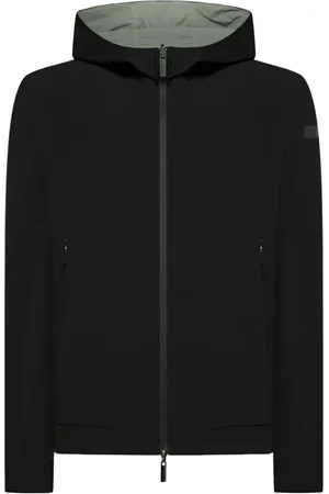 RRD Homme, Vestes, Noir, Taille: L Veste à Capuche Réversible Noire