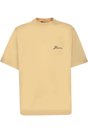 Jacquemus Homme, Tops, , Taille: L T-shirt avec logo brodé