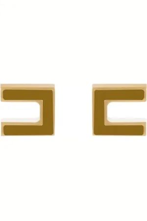 Elisabetta Franchi Femme, Accessoires, Jaune, Taille: ONE Size Boucles d