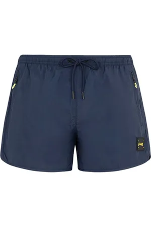 F**K Homme, Maillots de bain, Bleu, Taille: S Shorts de Bain pour Homme