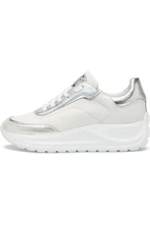 Candice Cooper Femme, Chaussures, Blanc, Taille: 37 EU Baskets en cuir Spark 010