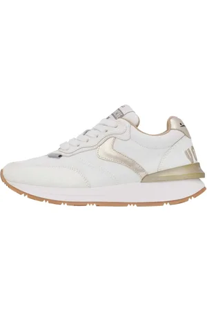 Voile blanche Femme, Chaussures, Blanc, Taille: 36 EU Baskets en cuir Qwark Easy Woman.