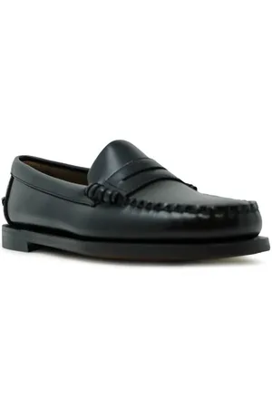 SEBAGO Femme, Chaussures, Noir, Taille: 36 1/2 EU Ballerines en cuir noir Chaussures élégantes