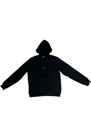 sun68 Homme, Sweatshirts et sweats à capuche, Noir, Taille: S Sweat à Capuche en Coton Ton sur Ton