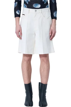 Marni Homme, Shorts, Blanc, Taille: W32 Mid Rise Bermuda Shorts