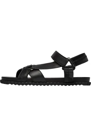 Voile blanche Femme, Chaussures, Noir, Taille: 38 EU Sandales en cuir Francis ZIG