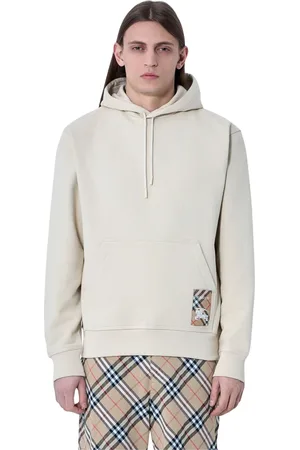 Burberry Homme, Sweatshirts et sweats à capuche, , Taille: L Sweat à capuche avec patch logo