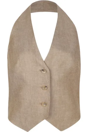 Max Mara Femme, Vestes, Brun, Taille: 36 FR Vestes en Cuir Marron pour Femmes