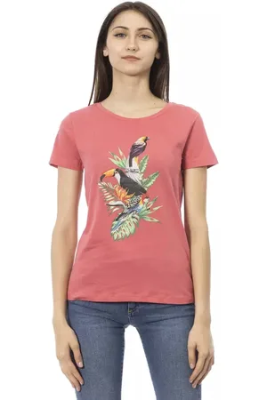 Trussardi Femme, Tops, Rose, Taille: 38 FR T-Chemises