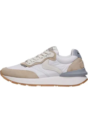 Voile blanche Femme, Chaussures, Multicolore, Taille: 40 EU Baskets en daim et tissu technique Qwark Easy Woman.
