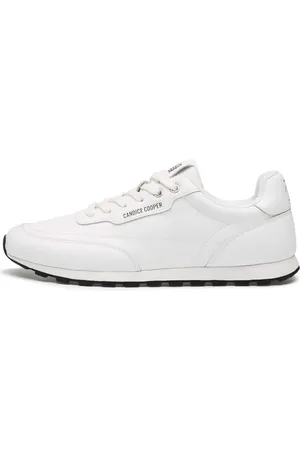 Candice Cooper Femme, Chaussures, Blanc, Taille: 36 EU Baskets en similicuir Plume.