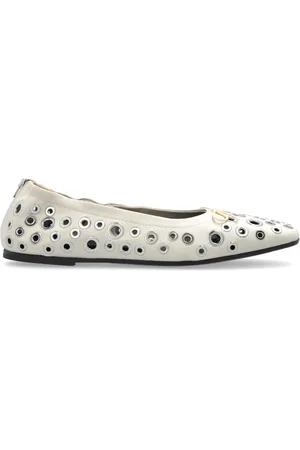 Golden Goose Femme, Chaussures, Blanc, Taille: 36 EU Ballarines en cuir