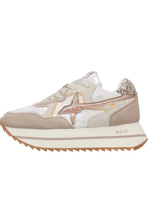 W6YZ Femme, Chaussures, Multicolore, Taille: 36 EU Baskets en tissu et suède Deva W.