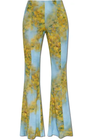 AVAVAV Femme, Pantalons, Multicolore, Taille: 36 FR Pantalon évasé