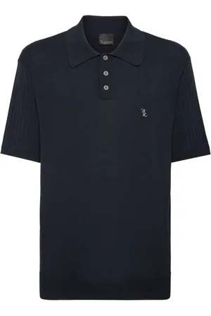 BILLIONAIRE Homme, Tops, Bleu, Taille: 2XL Pull en tricot noir