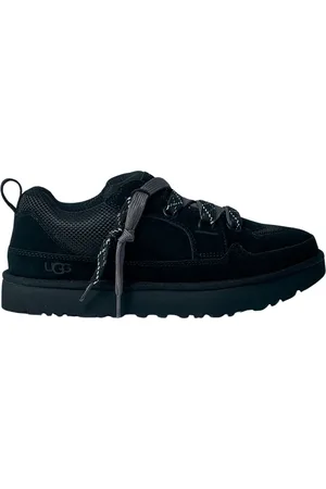 UGG Homme, Chaussures, Noir, Taille: 45 EU Baskets en Daim à Lacets