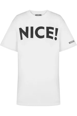 Moschino Femme, Tops, Blanc, Taille: 38 FR T-shirt Blanc Style Décontracté