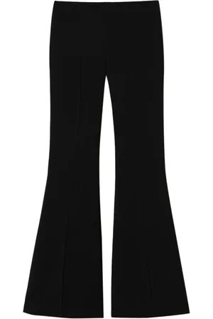 Twin-Set Femme, Pantalons, Noir, Taille: 34 FR Pantalon Évasé Noir