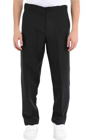 COSTUMEIN Homme, Pantalons, Noir, Taille: 2XL Pantalon en lyocell avec bouton et zip